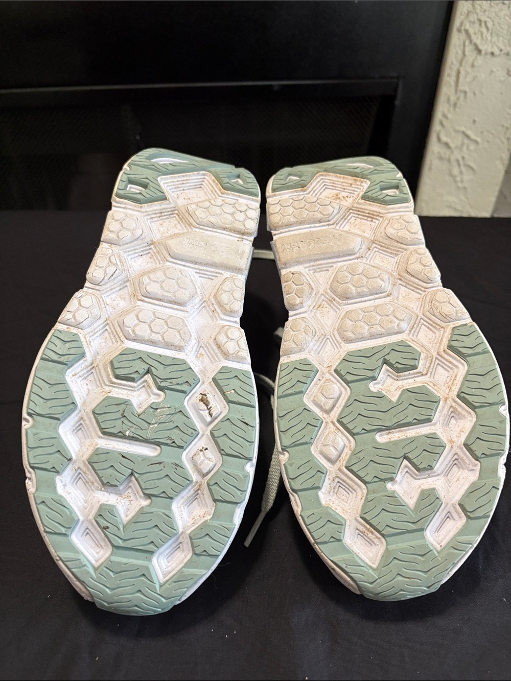 Hoka Women's Sneakers in Light Sage with Mint Accents - Picture 7 of 10